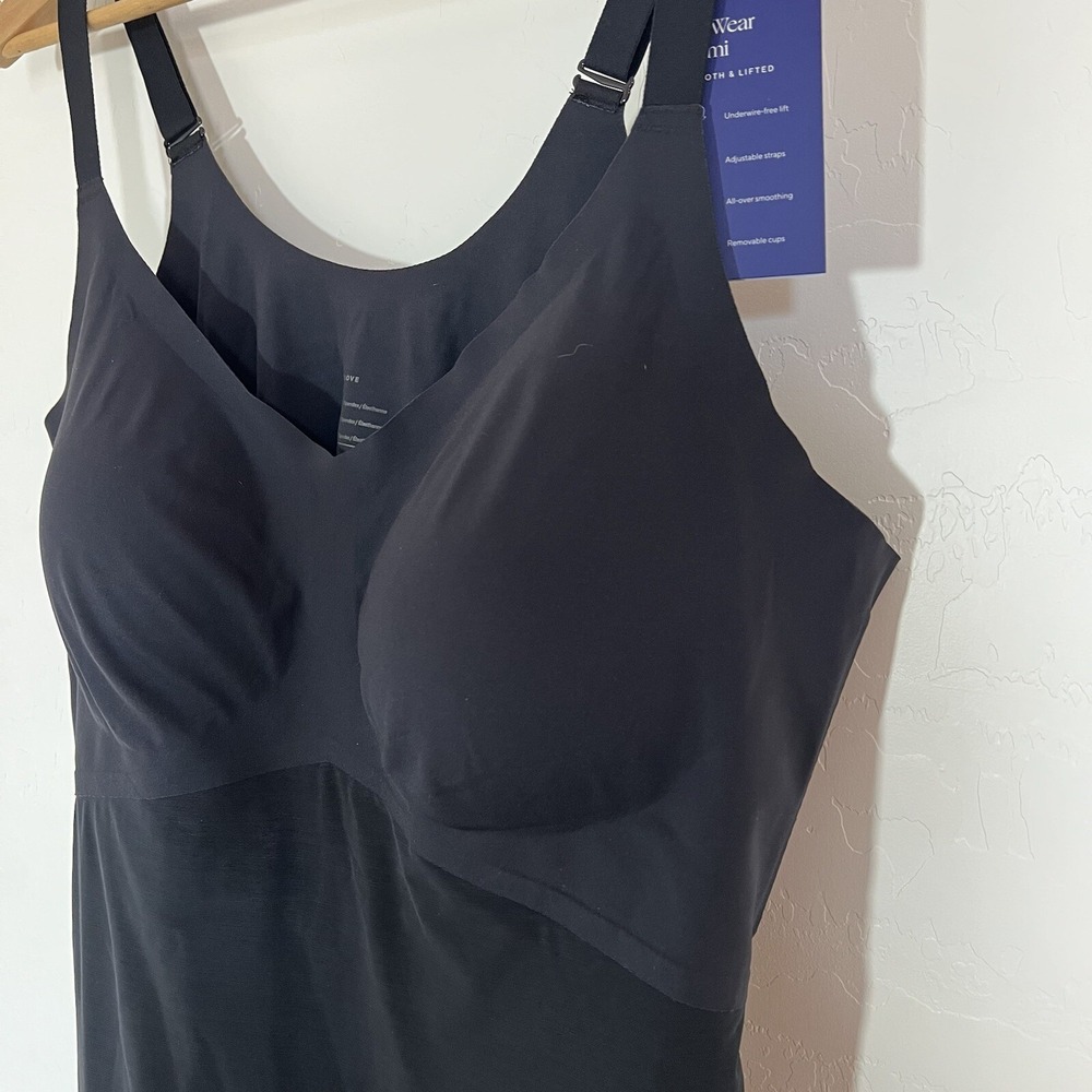 Honeylove LiftWear Black Cami Size 4x Lifting And Smoothing NWT Removable Pads